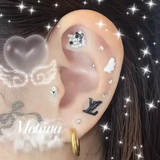 ビューティサロン mahina⋆☽·̩のマツエク・マツパデザイン