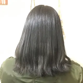 セミロング 佐川 絢のヘアスタイル