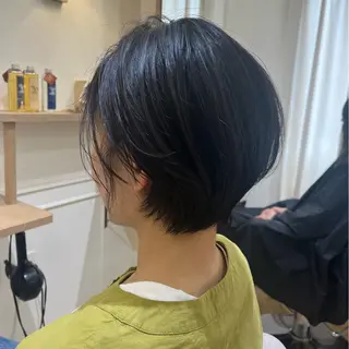 ショート 韓国ﾍｱ&ｼｮｰﾄ ボブ💜桑原のヘアスタイル