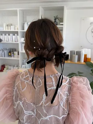 ヘアアレンジ カドムラ モエのマツエク・マツパデザイン