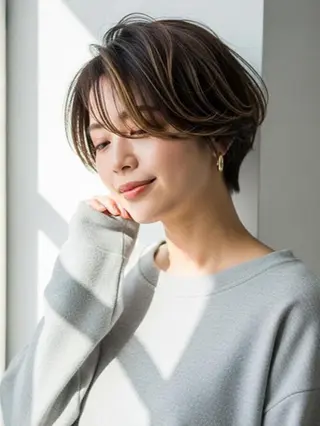 カラー Helena みなつのヘアスタイル