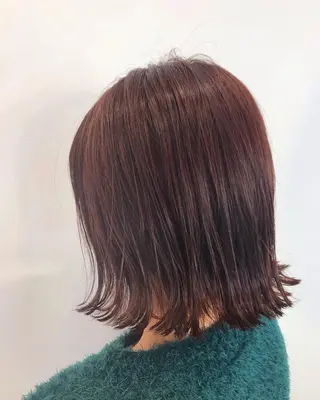 カラー 酸性ストレート/ブリ ーチなし/中村 匠のヘアスタイル