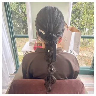 ヘアアレンジ 船曳 鈴菜のヘアスタイル