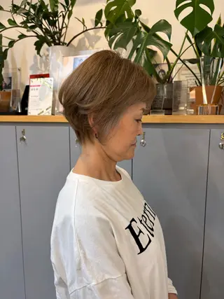 ショート en-te:am 井上茉保のヘアスタイル