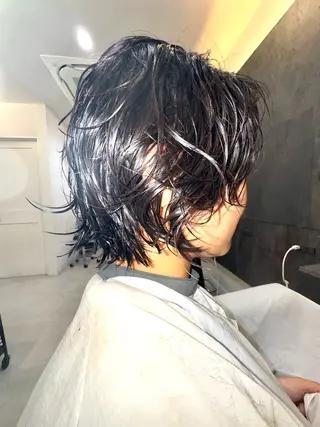 ショート ハイトーン/レイヤー /ウルフ⭐️永田⭐️のヘアスタイル