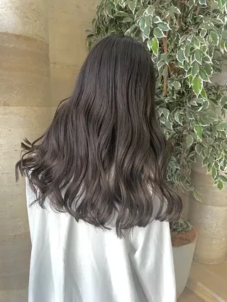 ロング 透明感/エクステ Veluaのヘアスタイル
