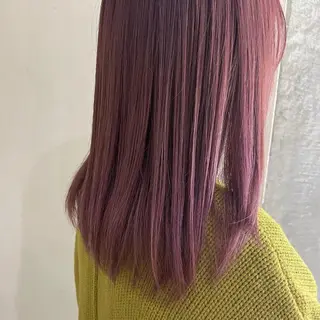 ミディアム カラー 吉村 夏椰のヘアスタイル