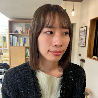 ショート パーマ 宇野澤 めいのヘアスタイル