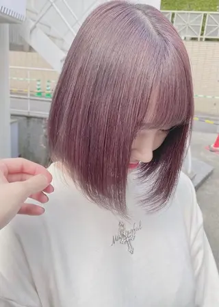 ショート カラー ヘアアレンジ メンズ似合わせ🪞 kotoriのヘアスタイル