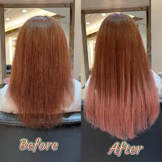 ミディアム ‪🤎艶感ベージュ/ ミルクティー‪🤎のヘアスタイル
