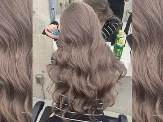 ロング カラー 齋藤 梨乃のヘアスタイル