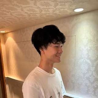 パーマ メンズ 愛され透明感カラー 🤎SUMIRE🤎のヘアスタイル