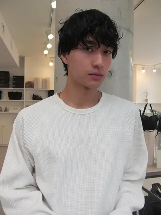 メンズ オカモト ハルカのヘアスタイル