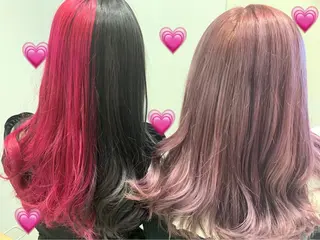 セミロング カラー 新宿駅近♡個室 ♡関口三都季🌜のヘアスタイル