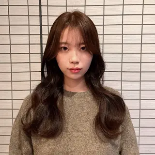 セミロング カラー 💎透明感カラー特化 💎TAISEIのヘアスタイル