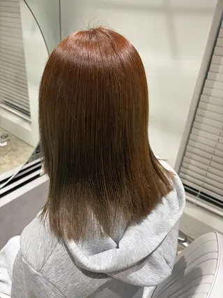 ミディアム カラー 村越 琉花のヘアスタイル