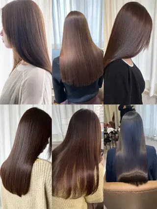 ロング カラー i'll アシスタントのヘアスタイル