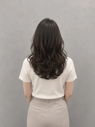 セミロング 🫧‪髪質改善 かとうよしき🫧のヘアスタイル