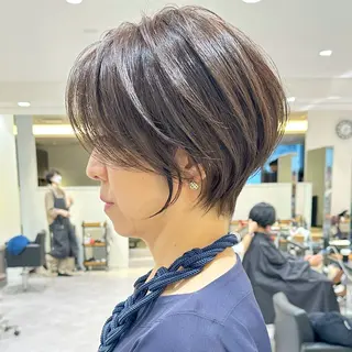 ショート ✨大人ショート専門 カットモデル/銀座のヘアスタイル