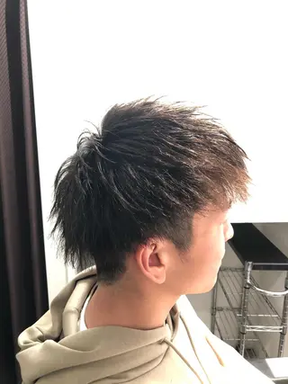 ショート パーマ メンズ rilune matsuoのヘアスタイル