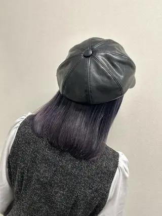 ミディアム イノクチ マコト髪質改善カラーのヘアスタイル