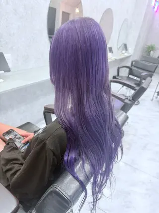 ロング カラー 🌺ハイトーン🌺 矢葺 なぎさ🌺🌺のヘアスタイル