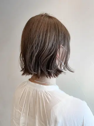 ショート カラー ハイトーン×似合わせ 🌱中川慎之介のヘアスタイル