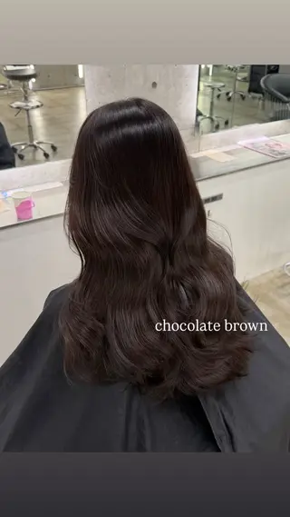 ロング カラー maho / 韓国風艶カラー🌙のヘアスタイル