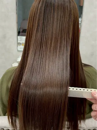 ロング 山碕 遼のヘアスタイル