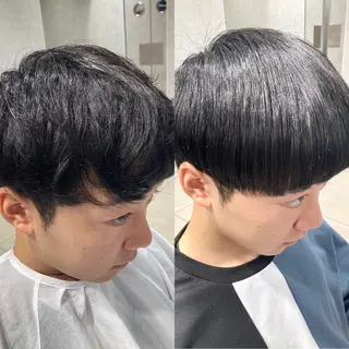 パーマ メンズ 💠メンズ縮毛矯正 /パーマ💠林慶太のヘアスタイル