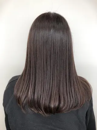 ミディアム カラー 【透明感、艶髪】西村 有司のヘアスタイル