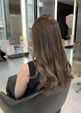 ロング 似合わせカット 銀座/アライ カズヤのヘアスタイル