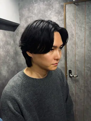 ミディアム 高橋 くるみのヘアスタイル