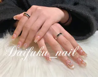 ロング Daifuku nailsのネイルデザイン