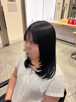 セミロング カラー 暖色/暗髪/ 🎀UMI🎀のヘアスタイル