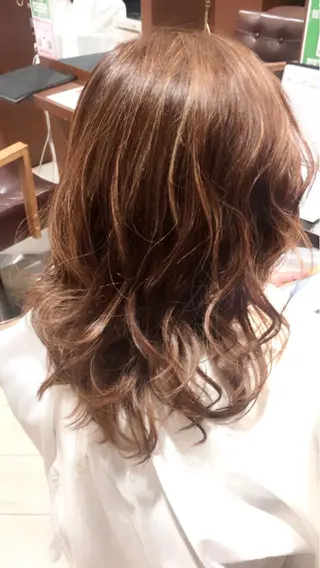 セミロング カラー 【メンズカット】 澤下瑛一のヘアスタイル