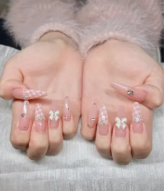 ネイル Lee Nails チップ長さだし専門店のネイルデザイン