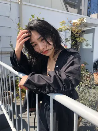 セミロング stylist 杉浦駿生のヘアスタイル