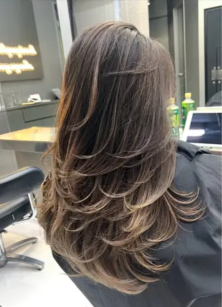 ロング Kotomi 🇺🇸💋のヘアスタイル