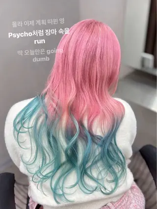 カラー カラーモデル💖 いちみや るいのヘアスタイル