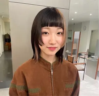 カラー 🪺透明感カラー/ デザイン/カエデ🪺のヘアスタイル