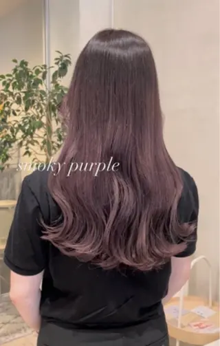 ロング カラー nakahara madokaのヘアスタイル