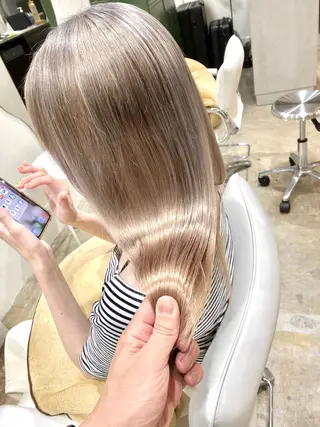 ロング Sabby氏川洸希 パーマのヘアスタイル