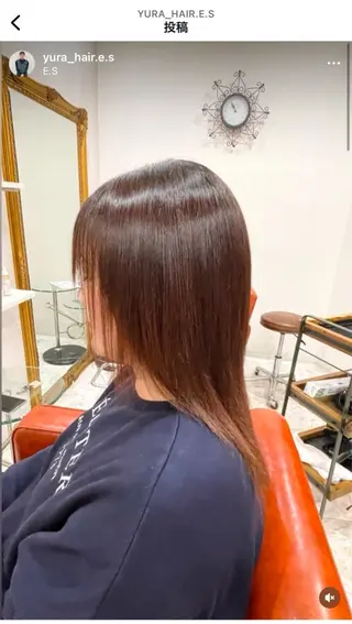 パーマ 川瀬 夢来のヘアスタイル