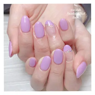 ミディアム ネイル 🐾enen style 🐾のネイルデザイン