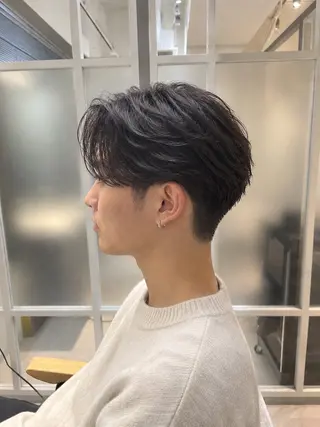パーマ メンズ ⭕️メンズパーマ⭕️ 山口 裕太郎のヘアスタイル