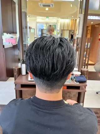 ショート パーマ メンズ 🧊メンズ特化🧊 高木航希のヘアスタイル