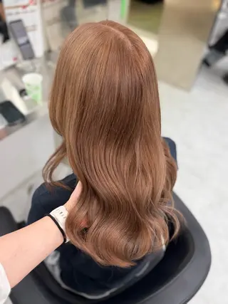 ロング カラー ヘアアレンジ 透明感カラー🎀艶髪 Anju/渋谷🎀のヘアスタイル