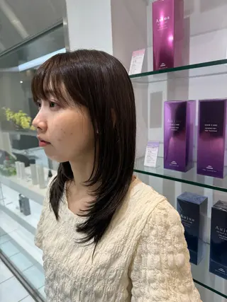 ミディアム 市川 翔大のヘアスタイル