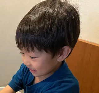 キッズ 土田 紘太のヘアスタイル
